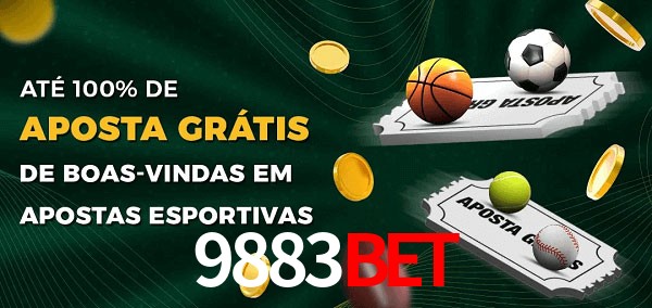 9883bet Ate 100% de Aposta Gratis